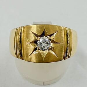 ダイヤモンドリング K18