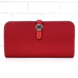 エルメス ドゴンロング トゴ ルージュカザック カプシーヌ シルバー金具