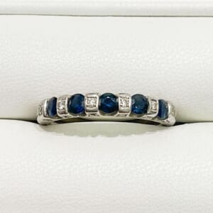 サファイアリング 0.74ct