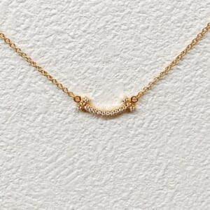 ティファニー ティファニーT スマイルネックレス