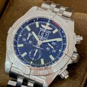 ブライトリング クロノマット ブラックバード A44359