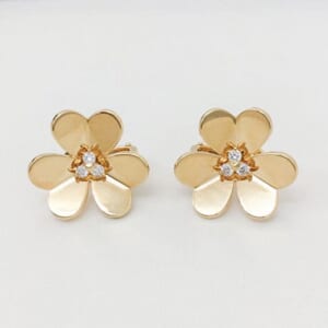 ヴァンクリーフ＆アーペル フリヴォルイヤリング ラージモデル VCARB65900