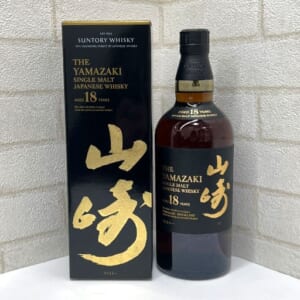 山崎 18年 シングルモルト ホログラムシール有