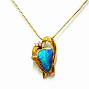 ボルダーオパールネックレス 6.35ct