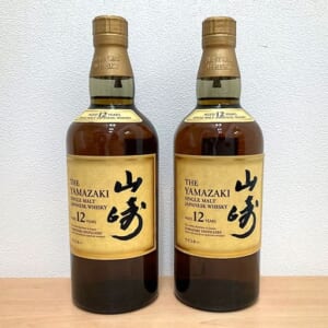 山崎 12年 シングルモルト など2点