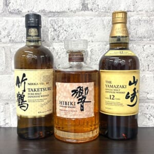 山崎 12年 シングルモルト ホログラムシール有 箱無 など3点