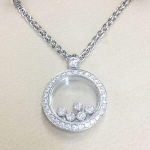 ショパール ハッピーダイヤモンドネックレス 793926-1002