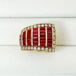 ルビーリング 3.82ct