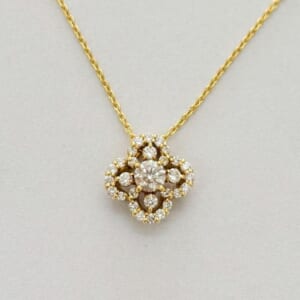 ダイヤモンドネックレス 0.18ct
