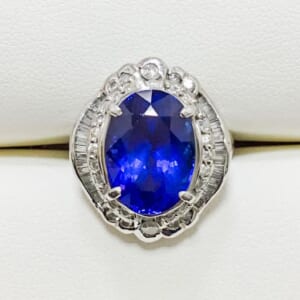 タンザナイトリング 6.44ct