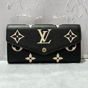 ルイヴィトン モノグラムアンプラント ポルトフォイユサラ M80496