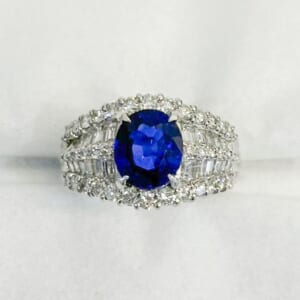 サファイアリング 3.13ct