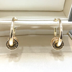 ブルガリ B-zero1エレメントフープピアス 355007 OR858259