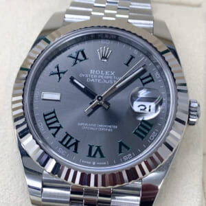 ロレックス デイトジャスト 41 126334 スレート ローマ