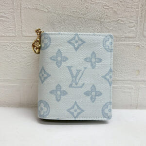 ルイヴィトン モノグラムオリジン ポケットウォレットLVチャーム M28273