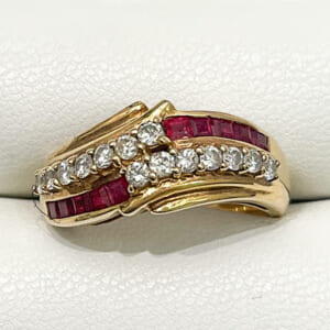 ルビーリング K14PG