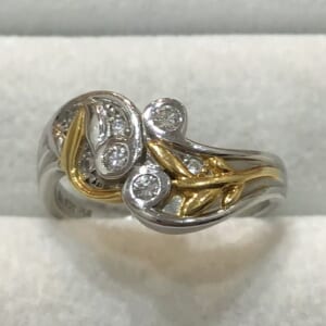 ダイヤモンドリング 0.13ct