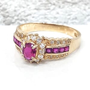 ルビーリング K18