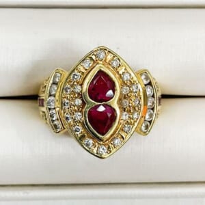 ルビーリング 0.86ct