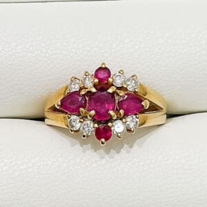 ルビーリング 0.53ct