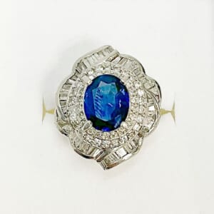 サファイアリング 3.1ct