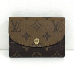ルイヴィトン モノグラムリバース ポルトモネロザリ M82333