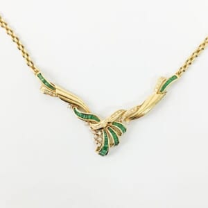 エメラルドネックレス 2.55ct