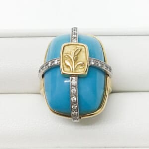 ターコイズリング 19.51ct