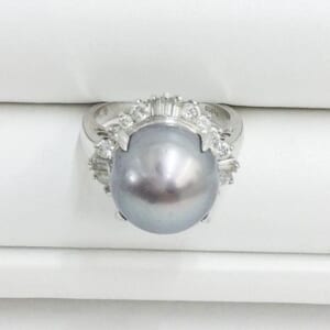 真珠リング 12.7mm