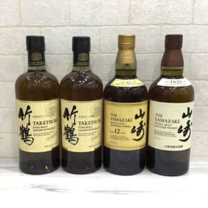 山崎 12年 シングルモルト など4点
