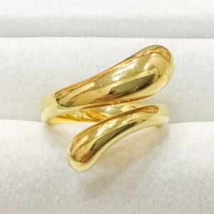 ティファニー エロンゲイテッド  ティアドロップリング