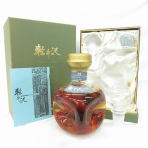 メルシャン 軽井沢 貯蔵15年 シングルモルト プリンスホテル限定ボトル 箱/替栓/冊子付