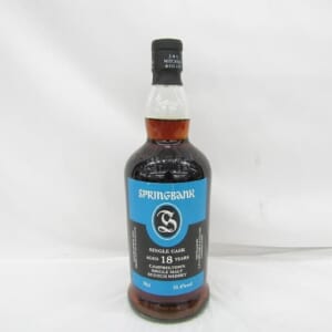 スプリングバンク 18年 2006-2025 ウィスク・イー25周年記念ラベル シェリーカスク