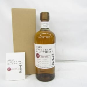 宮城峡 シングルカスクモルト 10年 2015‐2025 箱/冊子付