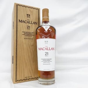 ザ・マッカラン 21年 カラーコレクション 木箱付