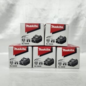 マキタ リチウムイオンバッテリー BL1860B 5点