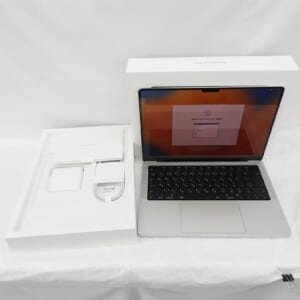 Apple ノートPC MacBook Pro Liquid Retina XDR 14.2インチ MKGR3J/A シルバー M1 Pro/16GB/SSD512GB 中古品