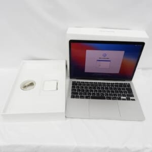 Apple アップル ノートPC MacBook Air Retinaディスプレイ 13.3インチ MGN93J/A シルバー M1/8GB/SSD256GB 中古品