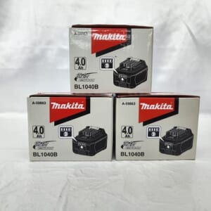 マキタ リチウムイオンバッテリー BL1040B 3点