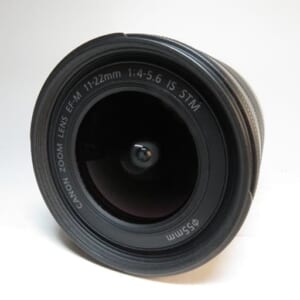 Canon キヤノン カメラレンズ ZOOM LENS EF-M 11-22mm 1:4-5.6 IS STM 中古品
