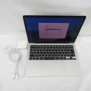 Apple アップル ノートパソコン MacBook Air 13.3インチ 2020 MGN9J/A シルバー M1/8GB/SSD256GB 中古品