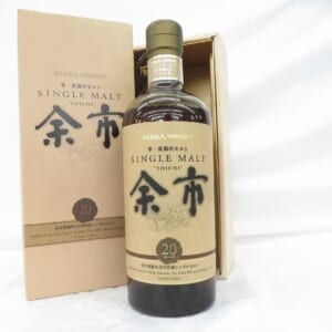 余市 20年 シングルモルト 箱付
