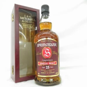 スプリングバンク  25年 キャンベルタウン シングルモルト 箱付