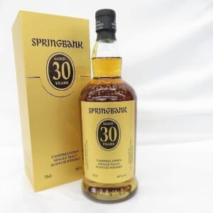 スプリングバンク 30年 リミテッドリリース 箱付き