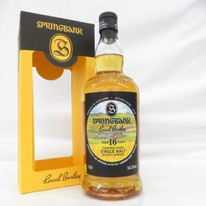 スプリングバンク 16年 1999-2016 ローカルバーレイ 箱付