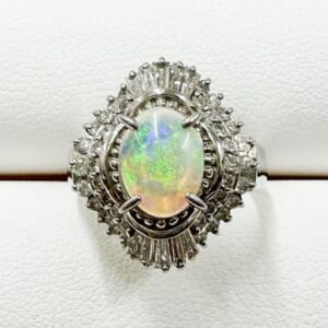 オパールリング 0.67ct
