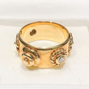 シャネル スリーシンボル2PDリング 17G862 K18 4モチーフ 