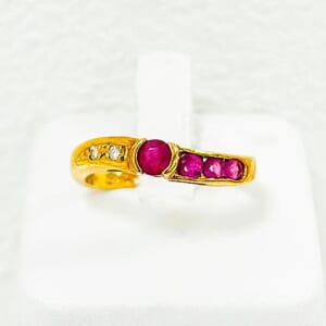 ルビーリング 0.45ct