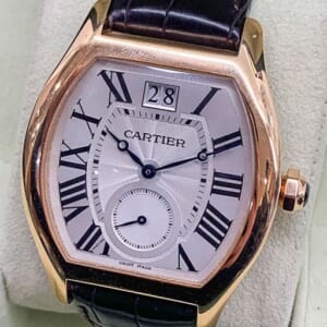 カルティエ トーチュ XL ラージデイト&スモールセコンド W1556234