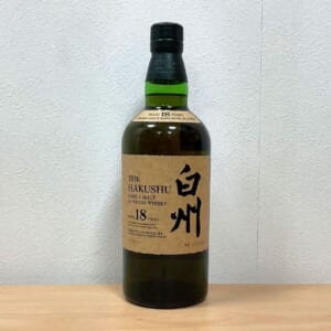 白州 18年 シングルモルト ホログラムシール無